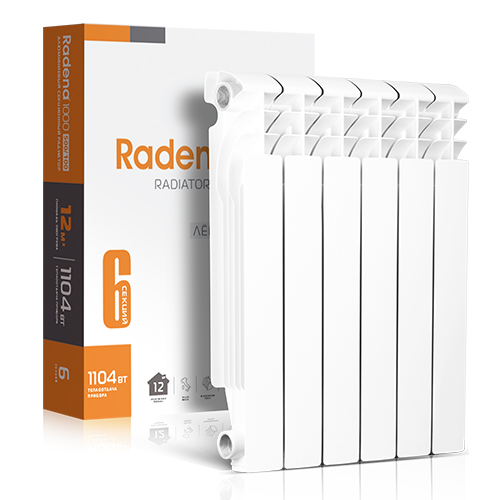 Радиатор алюминиевый RADENA R 1000 500/100